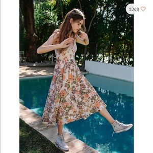 Free People Love You MIDI Dress. Size Small. NWT